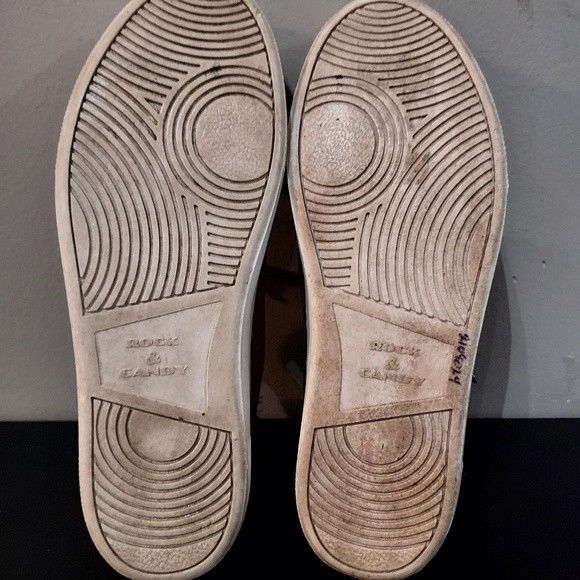 Rock & Candy Frayed Sneakers, size 6.5 - Picture 6 of 6